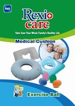 REXICARE MEDICAL CUSHION & EXERCISE BALL