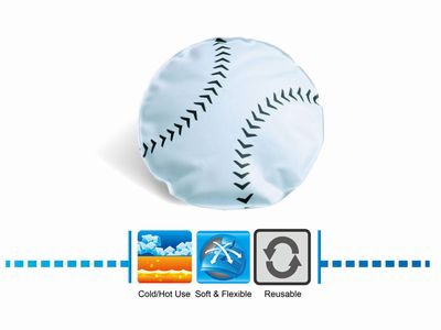 MOBECARE SOFT COLD/HOT GEL PACK (BASEBALL STYLE)