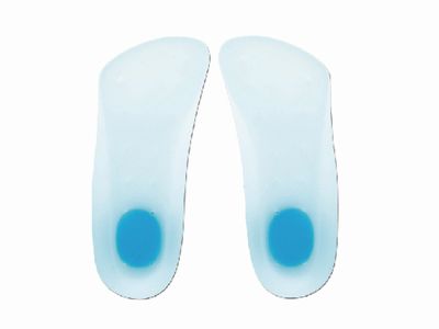 FLEXI-FEET SILICONE 3/4 LENGTH INSOLE